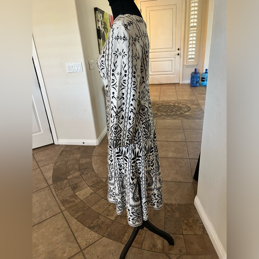 ST. JOHN DRESS (12); winter, fit & flare, midi - Picture 3 of 12